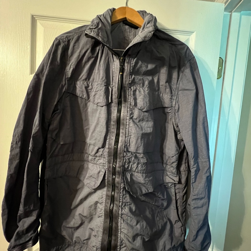 Nike Men's Lightweight Hooded Gray Jacket SIZE LARGE - EUC Full zip
